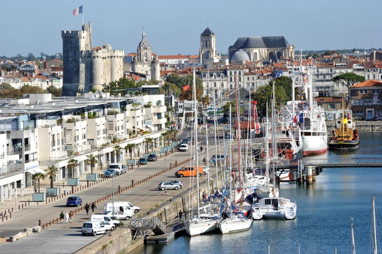 Charmant Cocon Iode Cosy Equipe, Baigne De Lumiere, Situe Au Coeur De La Rochelle A 1Min A Pied Du Marche Central Avec Tv Et Wifi Εξωτερικό φωτογραφία
